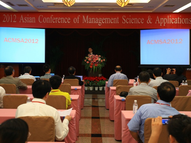 The Speech of Prof. Xu Chunhui (President of AAMSA, Chiba Institute of Technology, Japan)